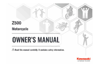 Kawasaki Z500 - Owners manual EN OCR-OPT